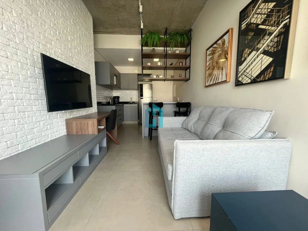 Apartamento novo 1 quarto com 1 vaga a locac Moema - Foto 6