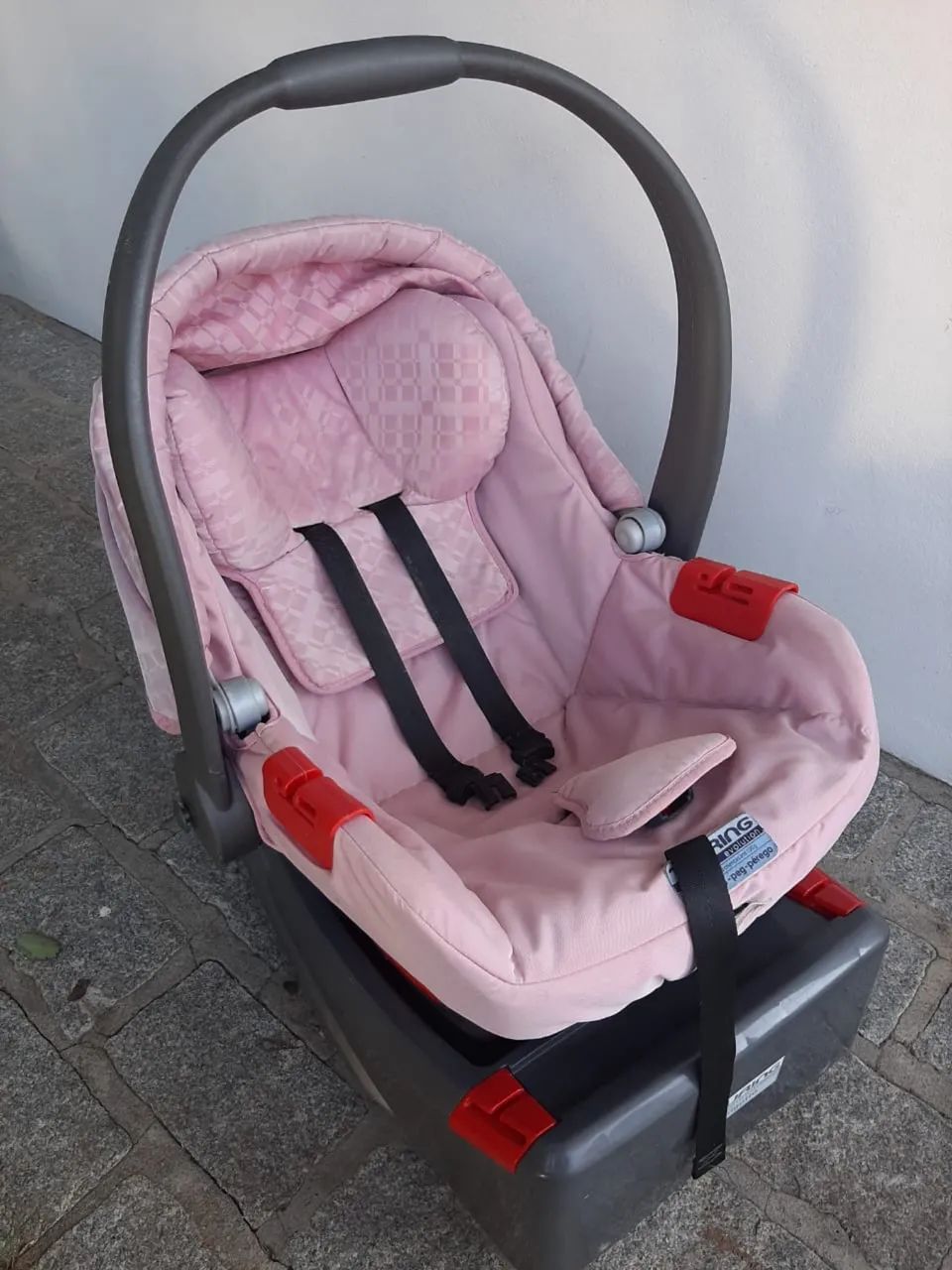 Bebê Conforto Burigotto Peg-Pérego Touring Rosa - Foto 2