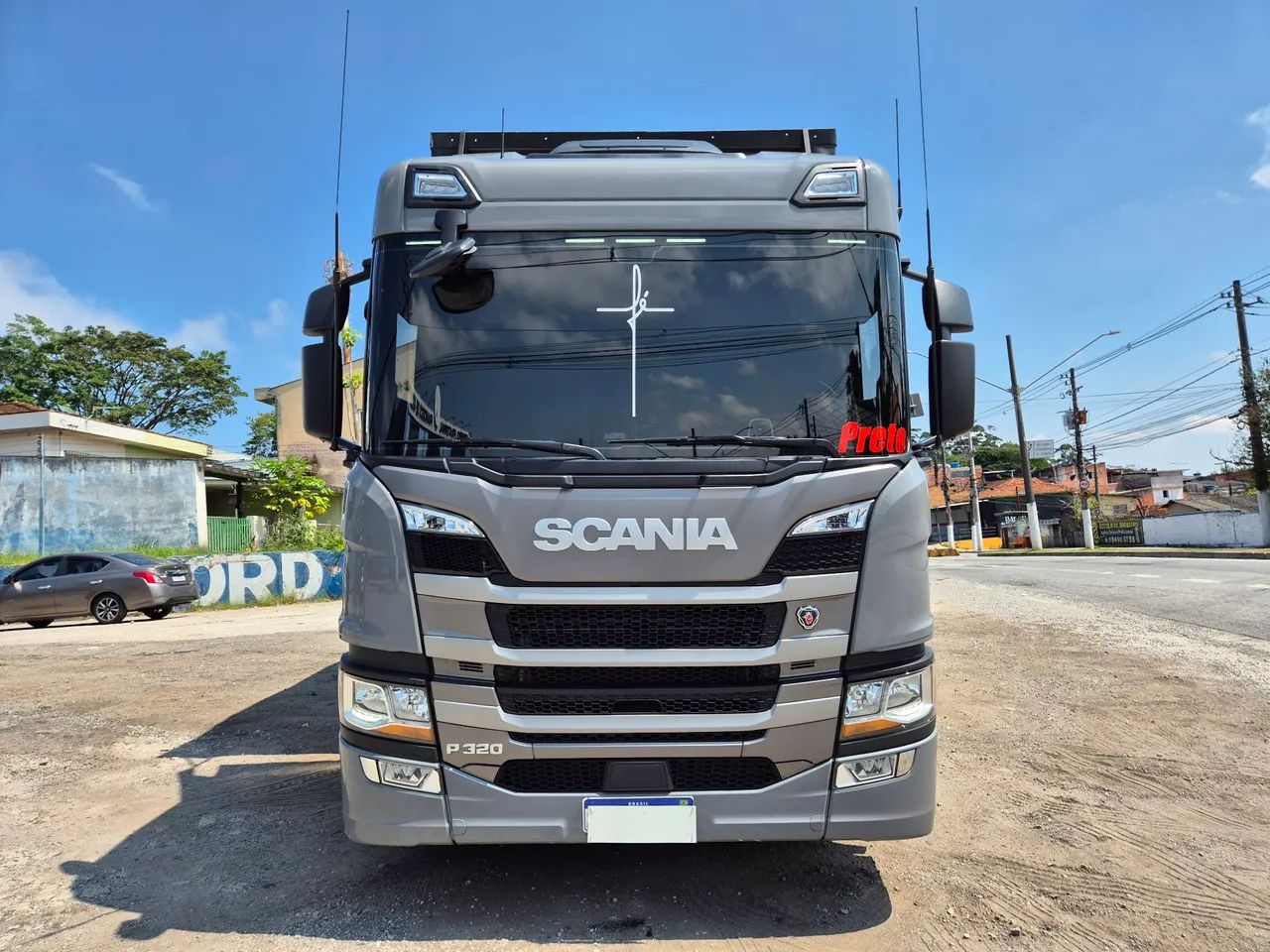 Scania p320 2024 bitruck 4 eixos 8x2 baixo km - Foto 2