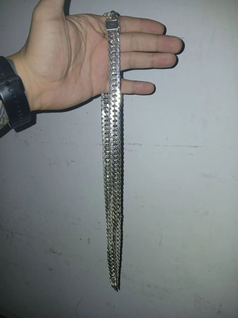 Prata 925 15MM 120g fecho gaveta
