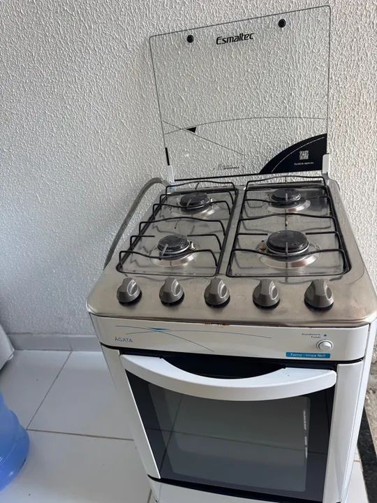 Fogão 4 Bocas Esmaltec Branco automático  - Foto 2