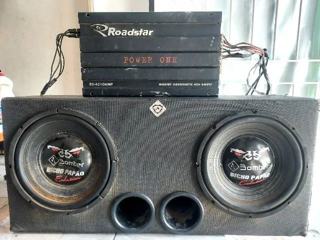 Potência Roadstar Power One 2400w + mais caixa Selada 