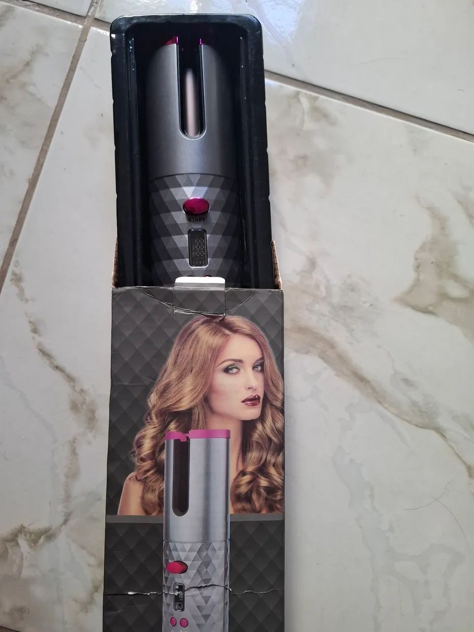 Modelador De Cachos Automático - Sem Fio Usb Auto Curler - Foto 4