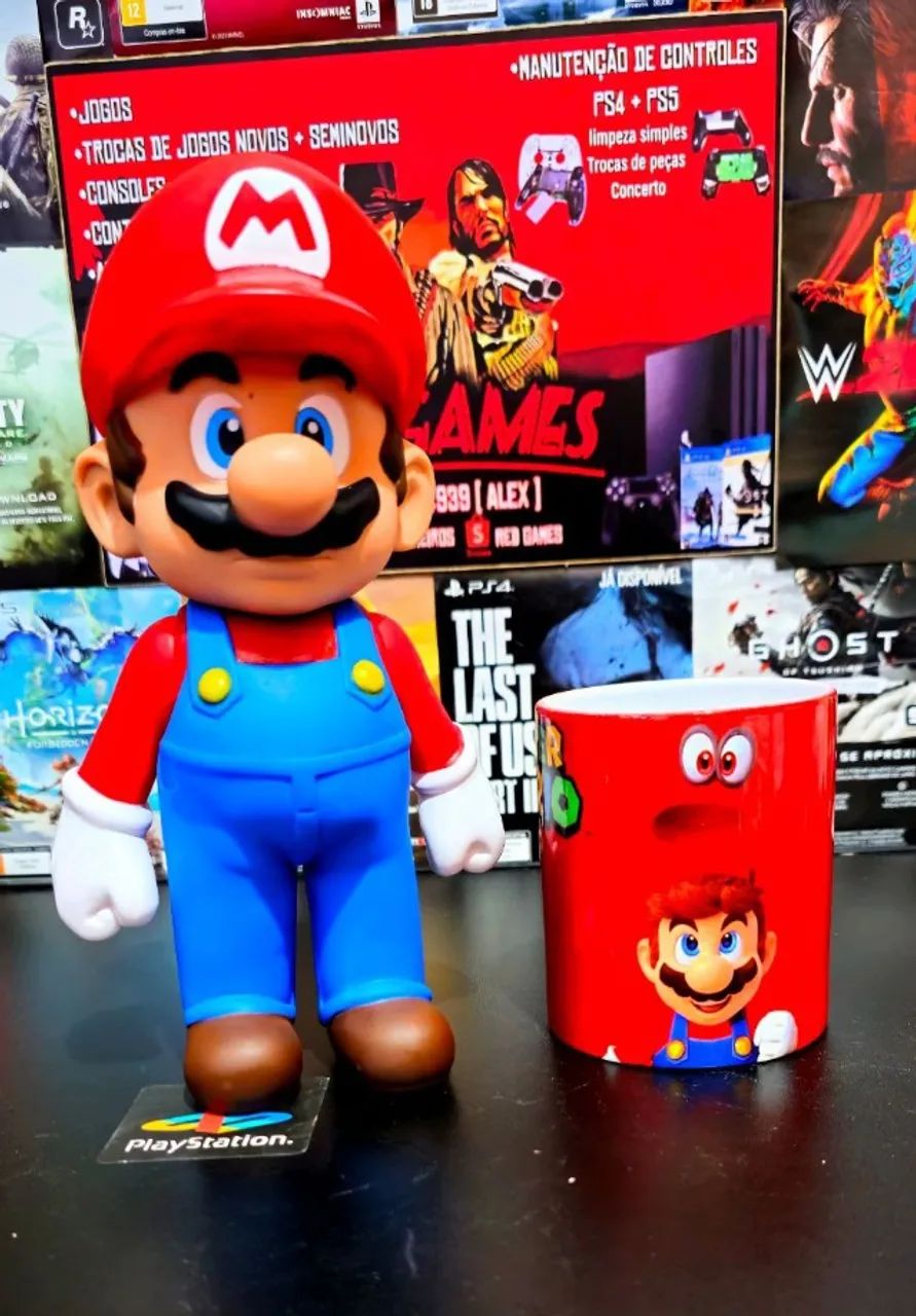 Boneco do super mario