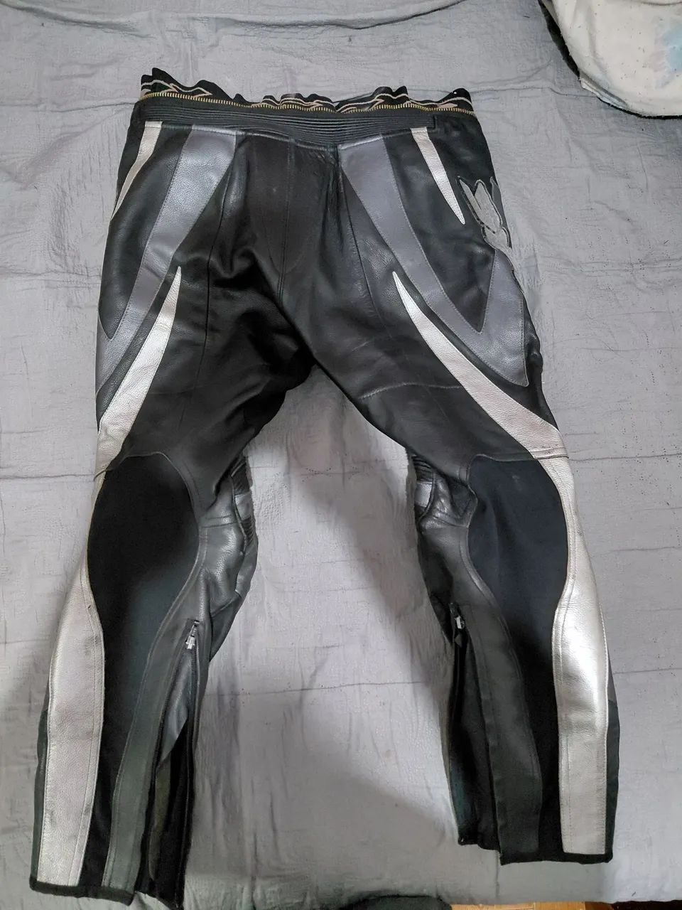 Macacão motociclista de couro - Foto 5