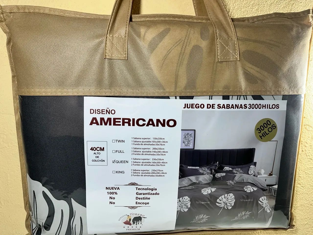 Jogo de lençol Queen 4 peças  - Foto 4