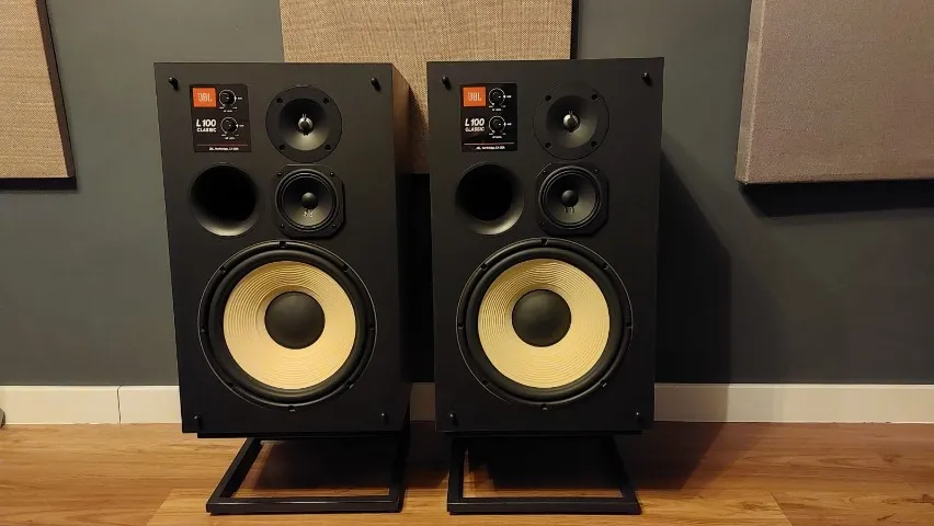 JBL L100 Classic com Suportes Originais - Impecáveis | Embalagens Originais