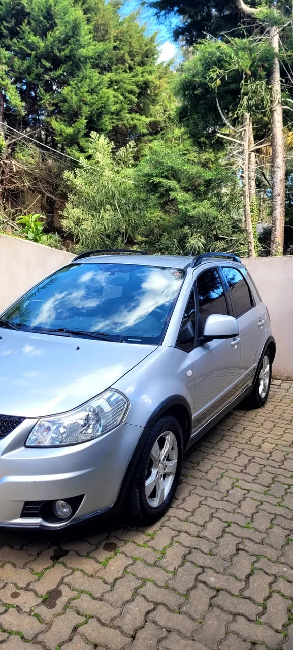 SX4 4WD Automático 11/12 | Bancos de couro | IPVA 2025 pago | Rodas liga leve