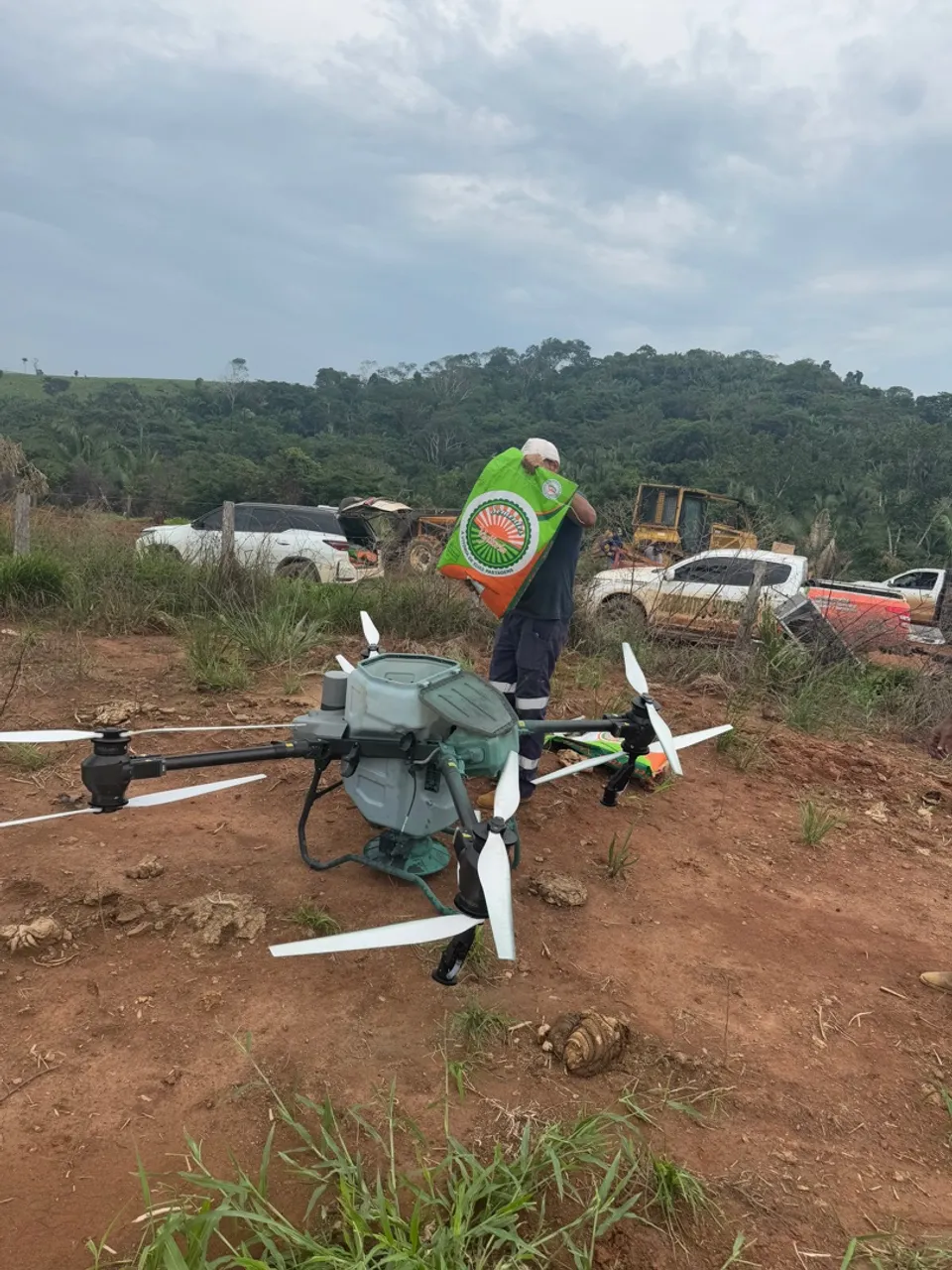 Drone Agrícola para Pulverização - Produtividade e Eficiência