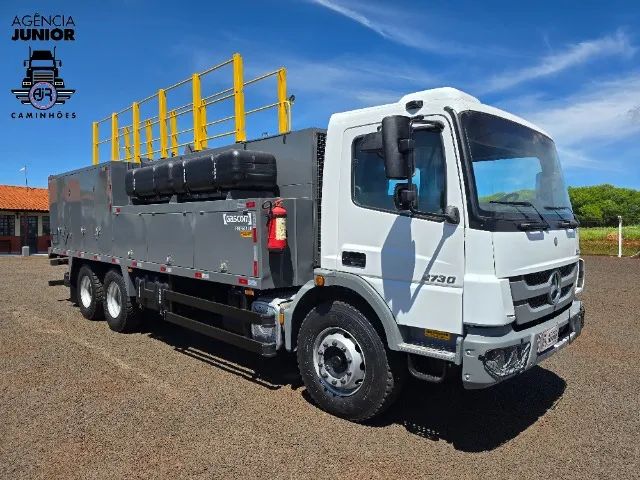 MB 2730 ano 2018 traçado comboio Gascom 10.000L 