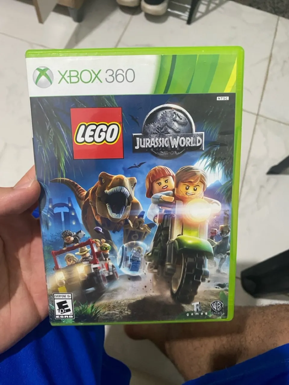 Jogo xbox 360 lego jurassic