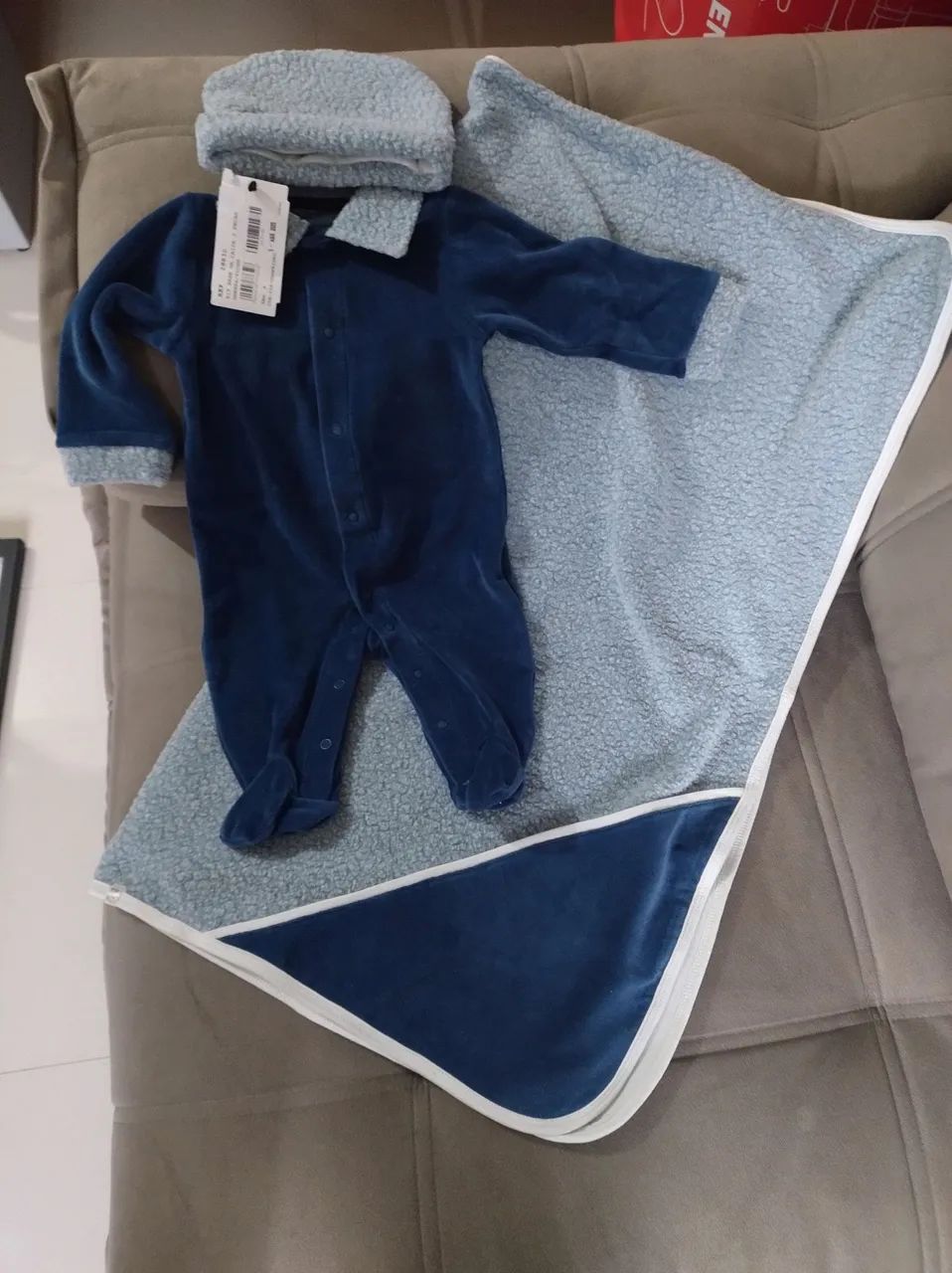 KIT PARA BEBÊ NOVINHO EM FOLHA - Foto 4