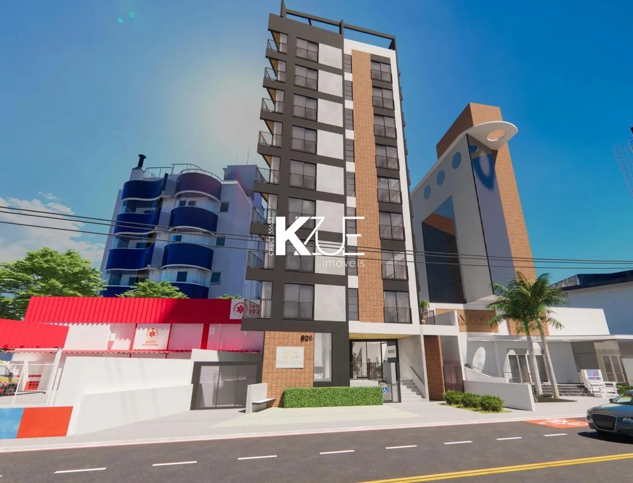 Studios na planta muito bem localizado no bairo de Coqueiros!