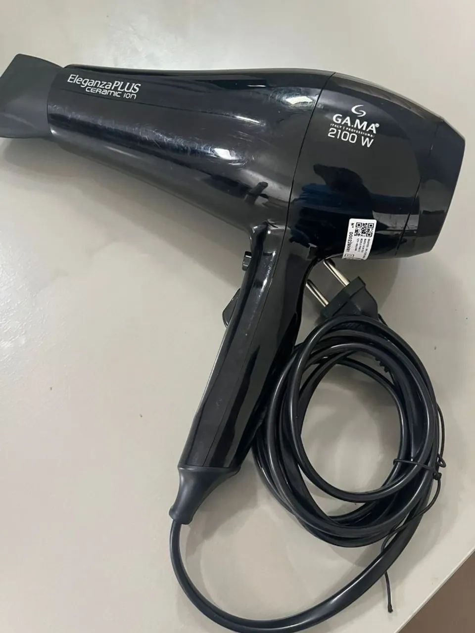 Secador de cabelo GAMA Eleganza Plus Ceramic Ion 2100W