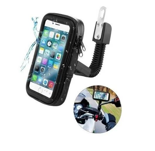 Suporte Capa De Celular Impermeável Moto Bicicleta