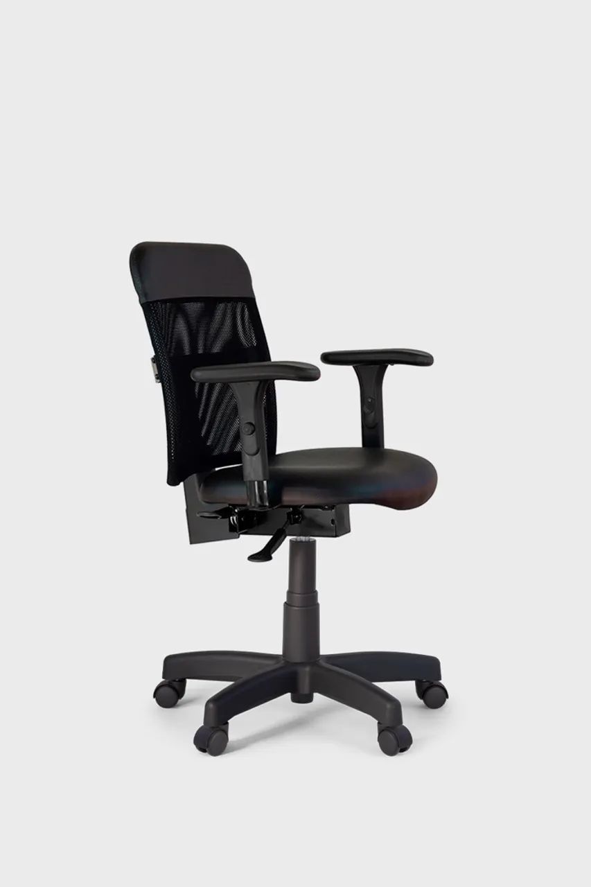 MESA com CADEIRA CONFORTO de escritório com cadeira ergonômica - Foto 4