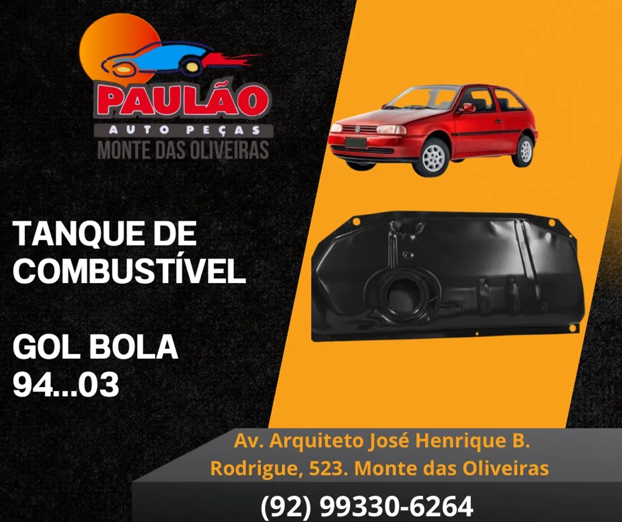 Tanque de Combustível Gol Bola 94...03