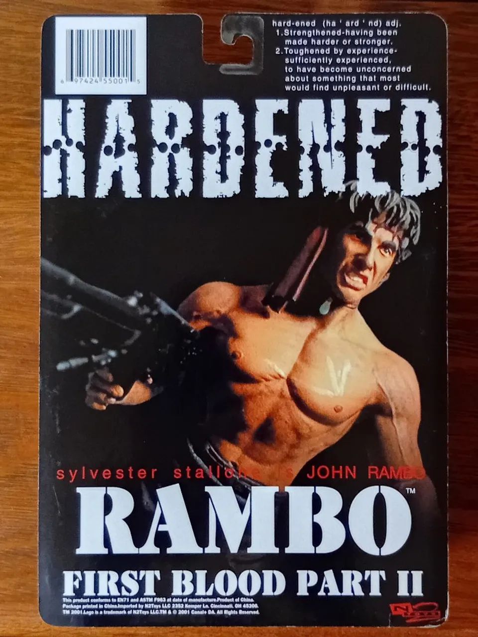 Figura Original Sylvester Stallone John J. Rambo First Blood Part
