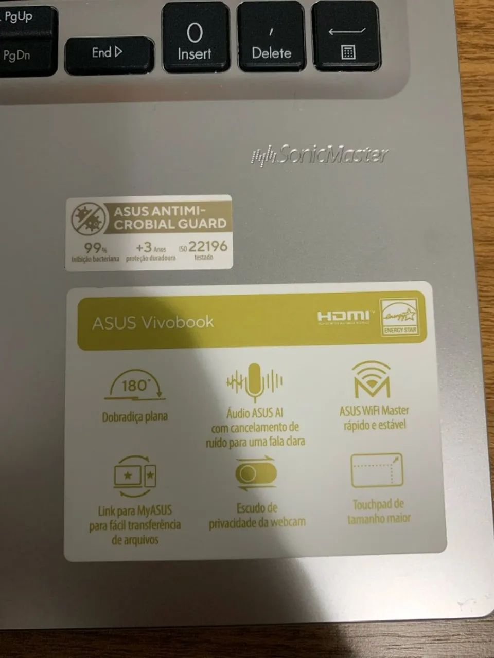 Notebook Asus Core I7 1255u 16gb 512gb SSD 15,6 Prata - Foto 5