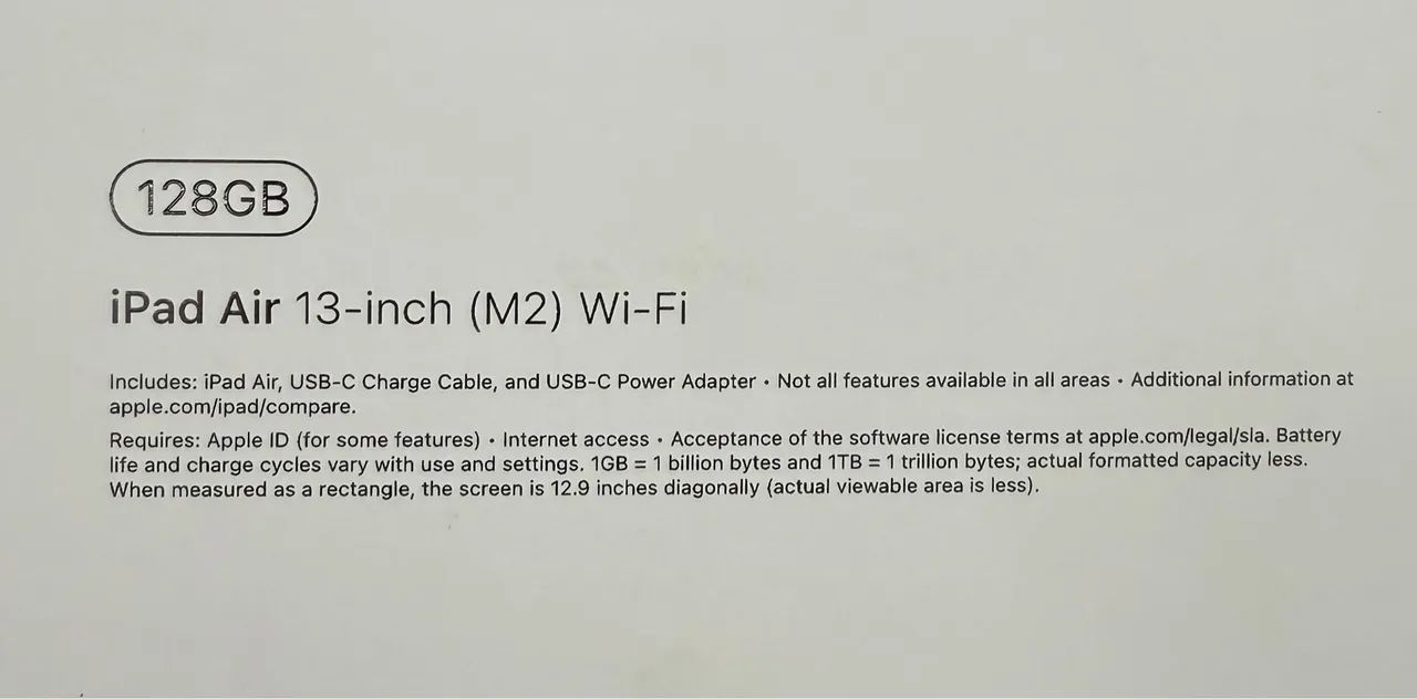 Ipad air 13 polegadas m2 128gb garantia AppleCare+ até 2033 LOJA FÍSICA 8 anos de garantia - Foto 6