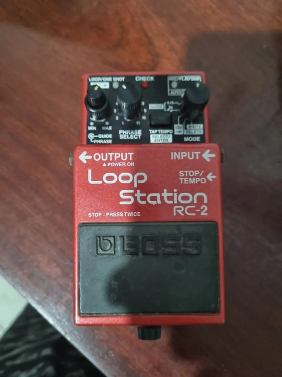 PEDAL LOOPSTATION BOSS RC-2 - Na CAIXA