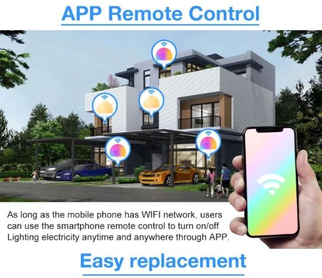 Lâmpada Smart Led 15w Rgb Inteligente Wifi Google Alexa - Foto 3