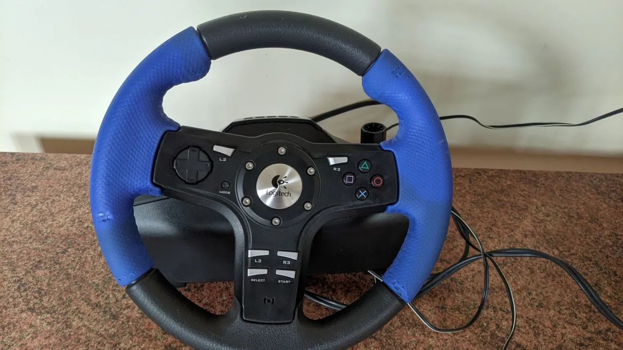Volante logitech driving force EX - pc e playstation - Foto 6