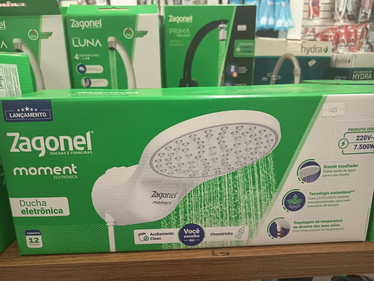 Ducha Eletrônica Zagonel Moment 220v