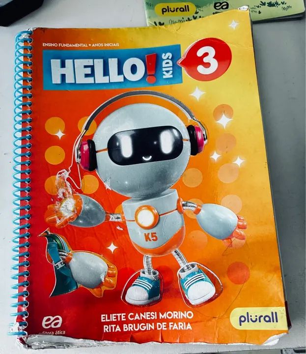 Livro Hello Kids 3 inglês 
