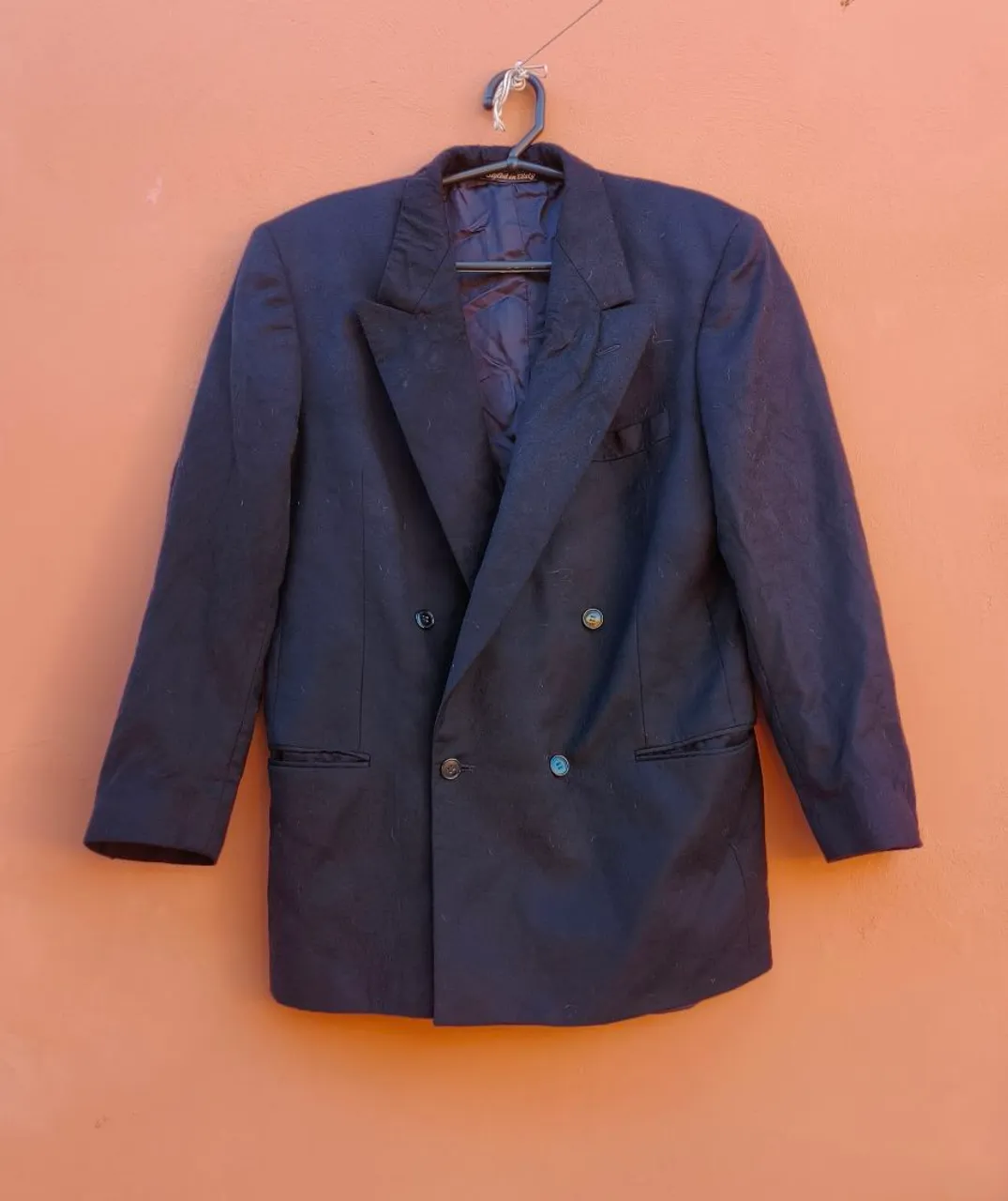 Blazer de lã Giorgio Armani Vintage Cgc Plus Size