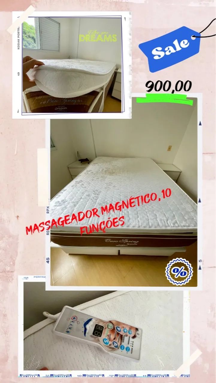 Massageador Magnético, 10 funções 