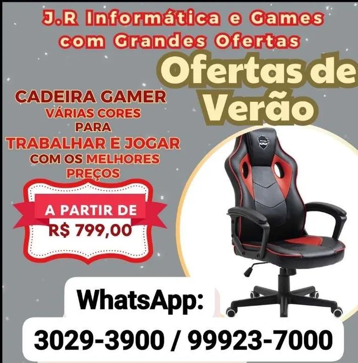 Cadeira Gamer Imbatível 