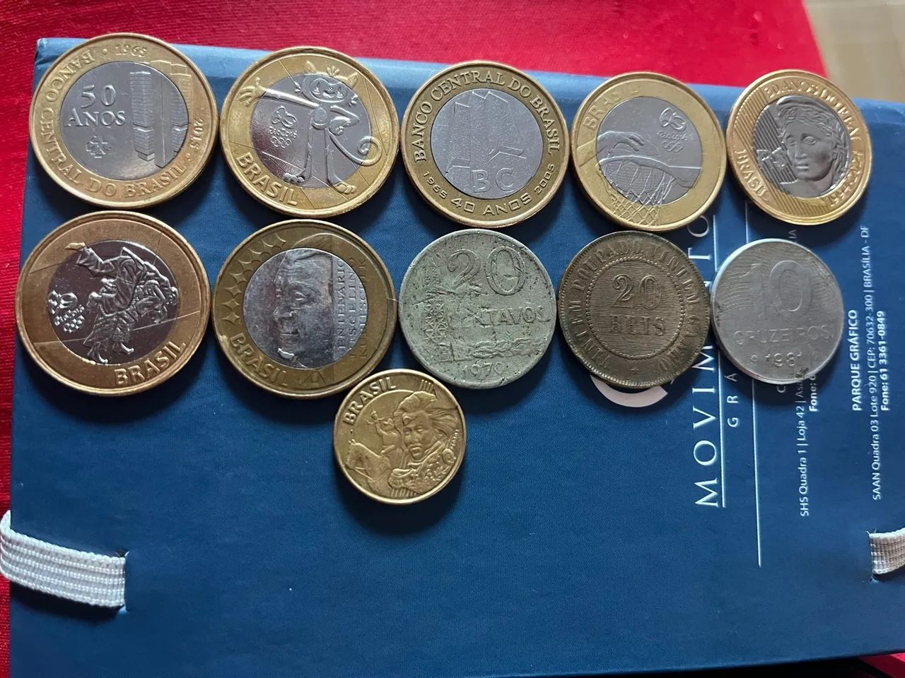 Moedas antigas do Brasil