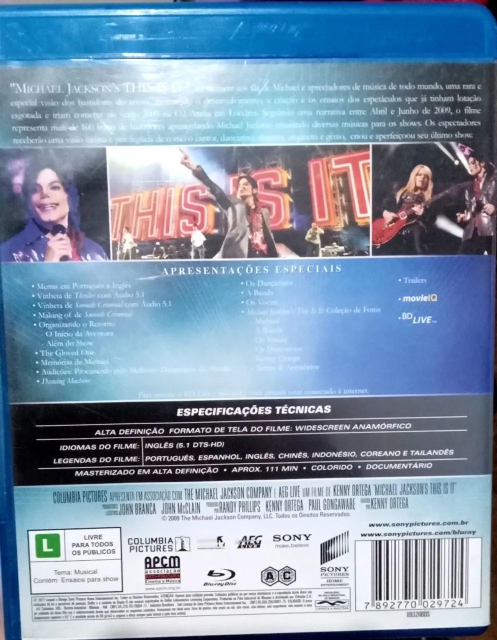 Blu-Ray Michael Jackson's This Is It - Foto 2