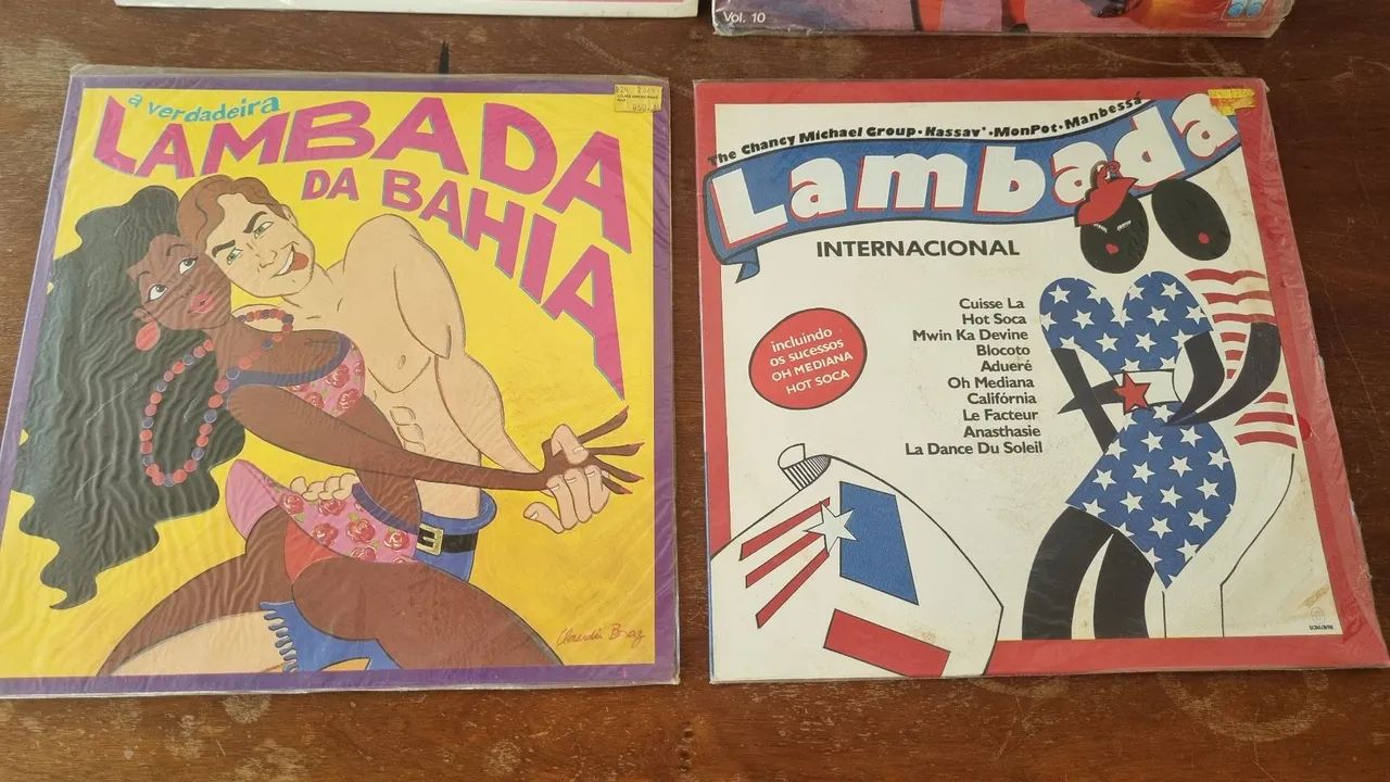 4 Discos Vinil (LPs) Lambada - Foto 4