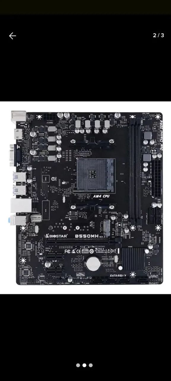 Placa-Mãe Biostar B550M - Foto 2