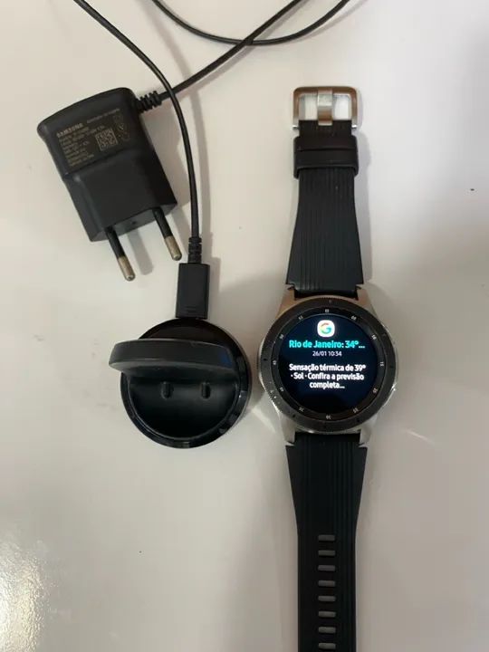 Smartwatch Samsung Galaxy watch sm-r800 - relógio samsung original samsung - Foto 2