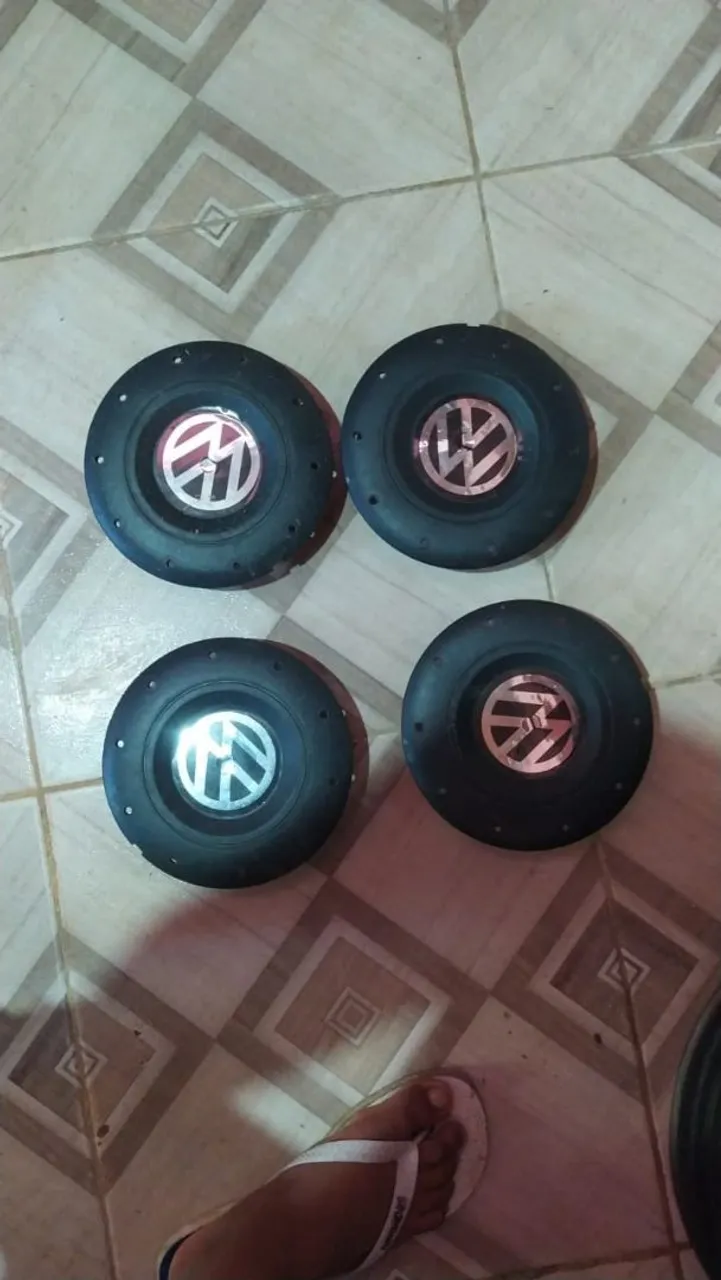 Calotas Volkswagen - Jogo com 4 unidades