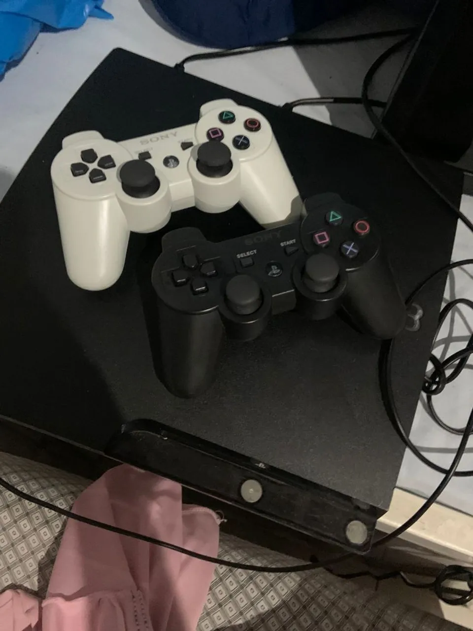 PlayStation 3 com 2 Controles