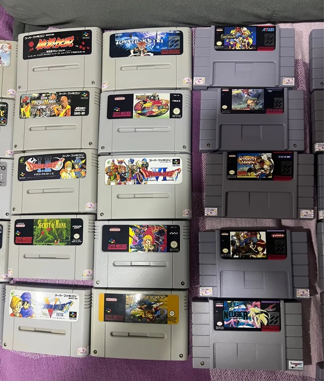 Coleção Super Nintendo rpgs 57 jogos + video game completo - Foto 3