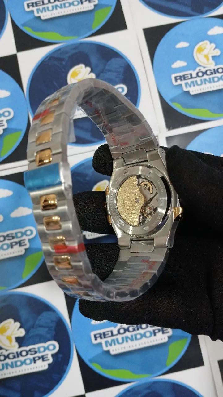 Relógio PATEK NAUTILUS FASES DA LUA  - Foto 5