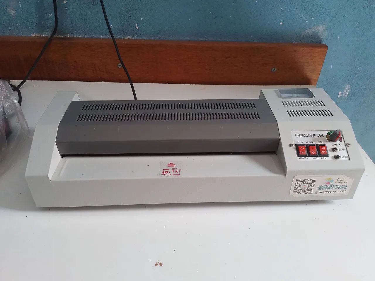 Plastificadora Laminadora A3 Cetro - Foto 3
