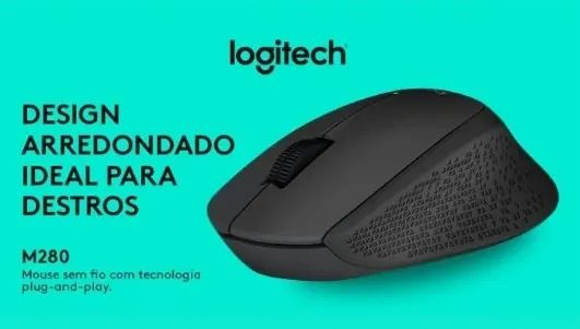 Mouse sem fio Logitech M280. - Foto 2