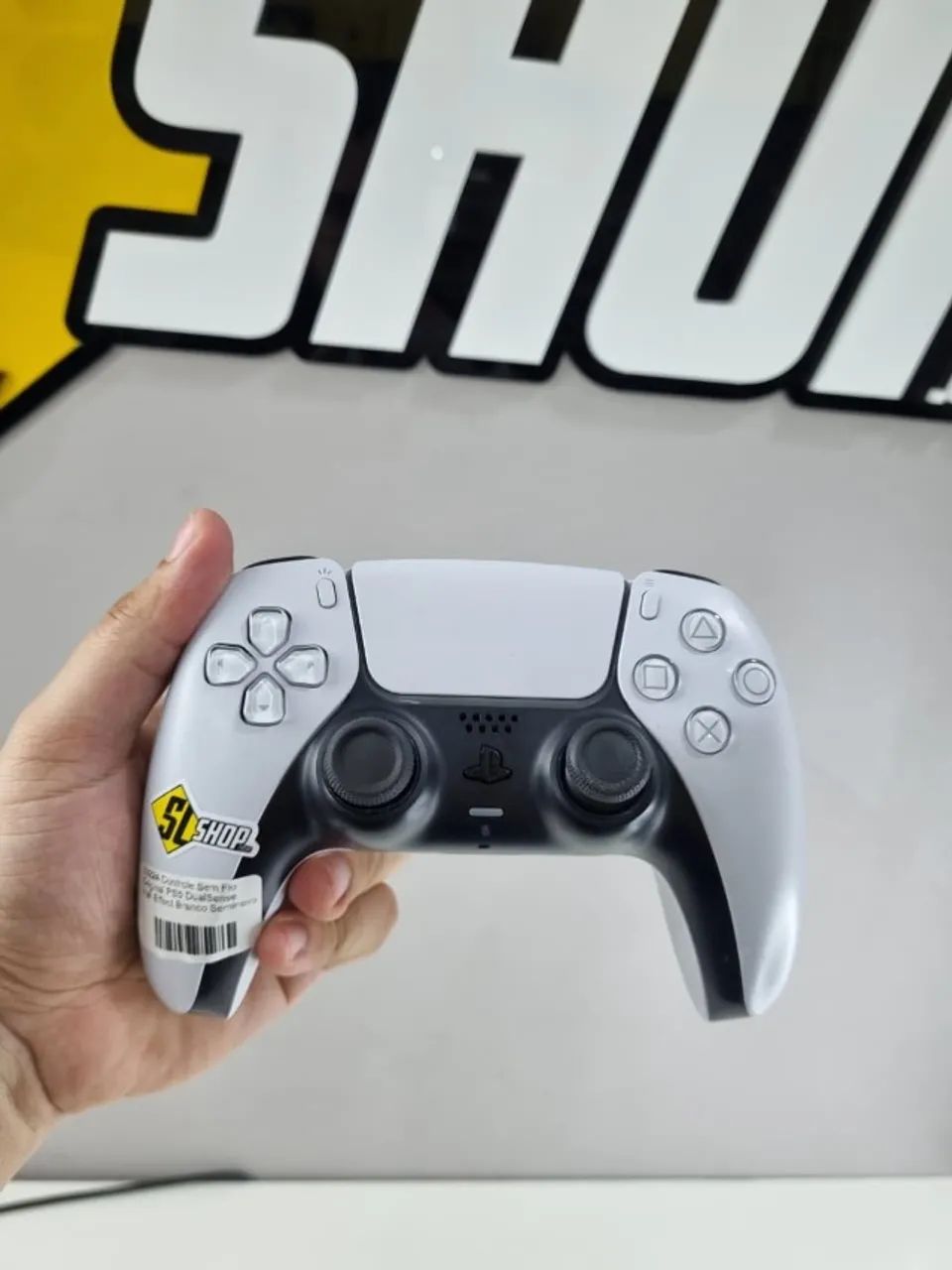 Controle PS5 DualSense Hall Effect Branco - Seminovo64303554053891120