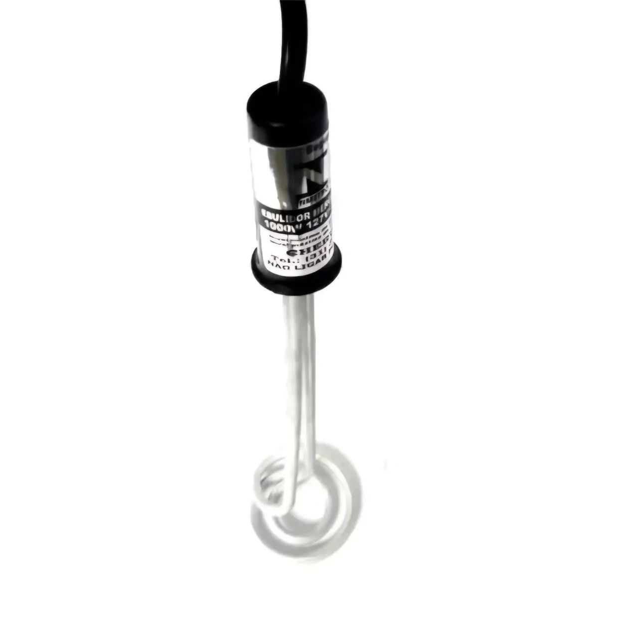 Ebulidor Cherubino 1000W - 127V ou 220V  - Aquecedor de Água- Rabo Quente - Mergulhão NOVO - Foto 5