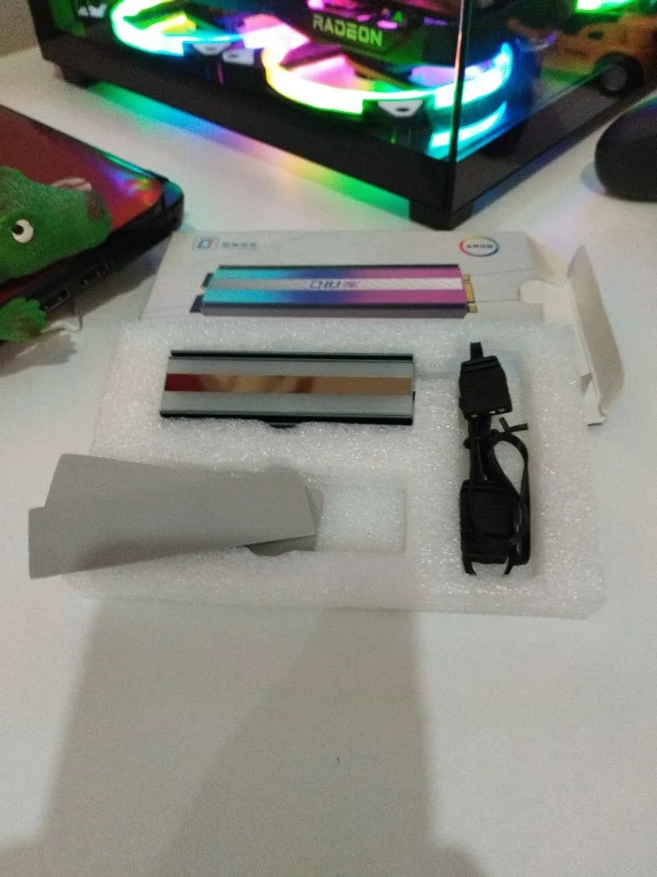 Dissipador NVME - ARGB