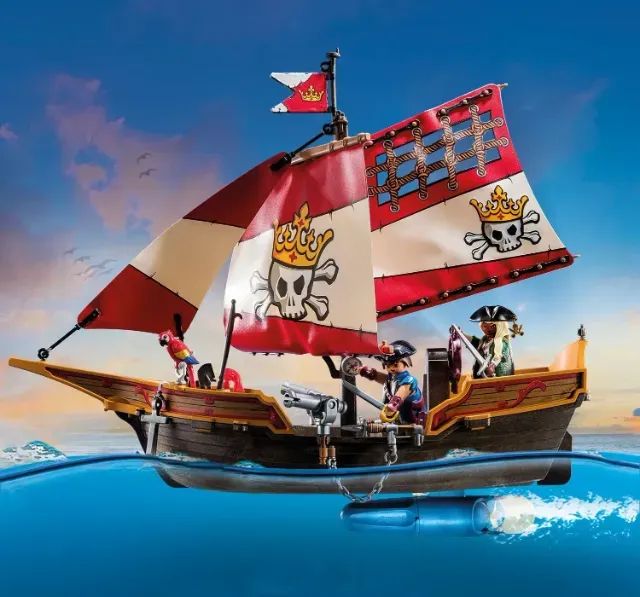 NOVO Playmobil Navio Pirata 71418 lacrado - Foto 4