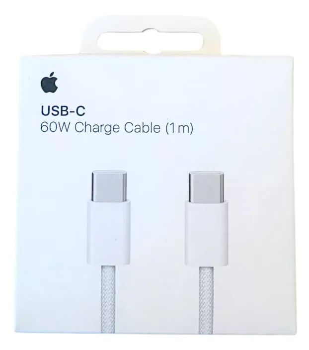 Cabo para recarga de 60W com conector USB-C (1m) Apple 