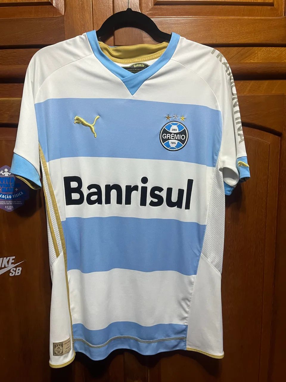 Grêmio II Shirt 2009 Libertadores - Official Puma, Size M.