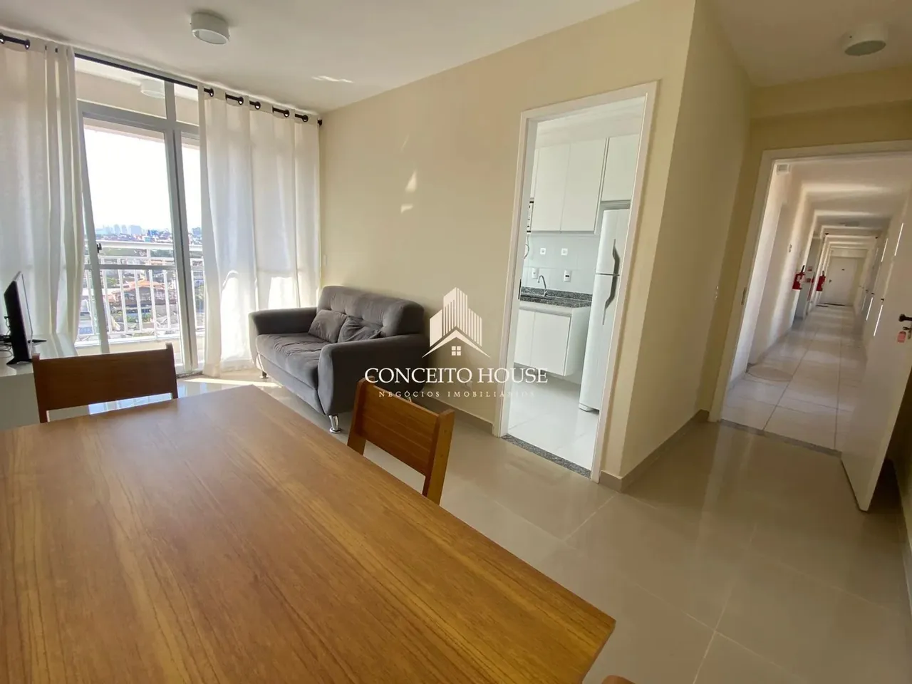 Apartamento mobiliado para locação na Avenida do Rio Pequeno completo e pronto